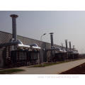 Double wall stainless steel generator chimney